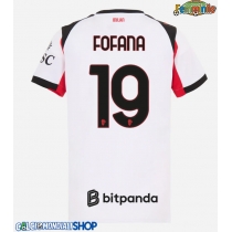 Maglie da calcio AC Milan Youssouf Fofana #19 Seconda Maglia Femminile 2025-26 Manica Corta